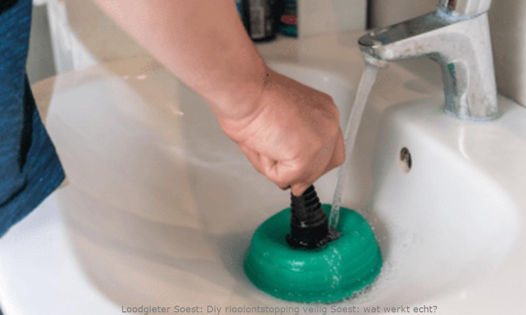Diy Rioolontstopping Veilig Soest