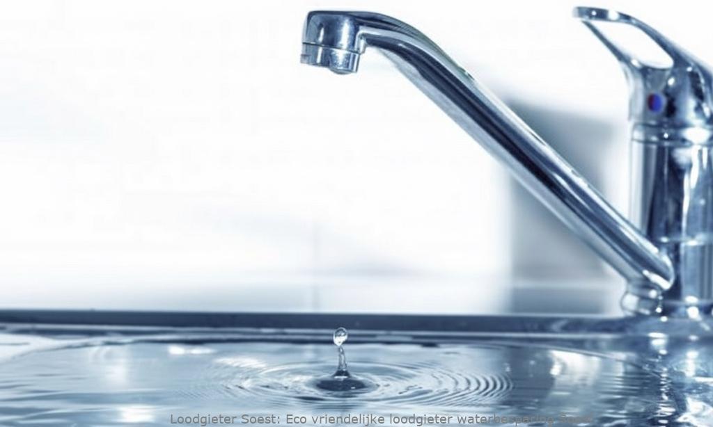 Eco Vriendelijke Loodgieter Waterbesparing Soest