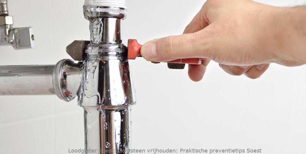 Gootsteen Preventietips Verstopping Soest