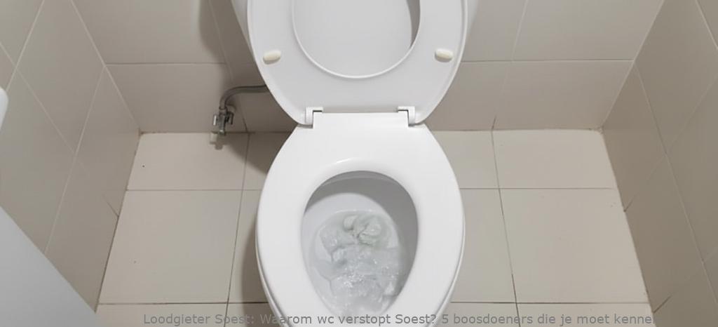 Waarom Wc Verstopt Soest